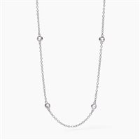 Collana Mabina Donna Spotlight in Argento Zircone 553504